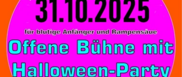 Event-Image for 'Jetzrocktashaus – Offene Bühne & Halloweenparty'
