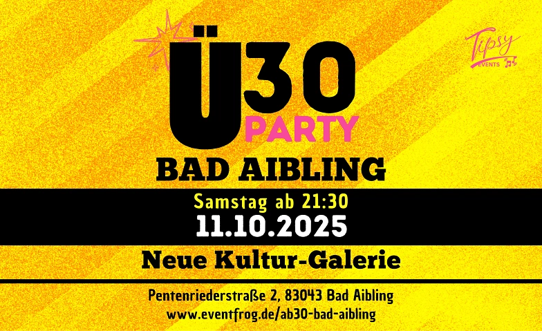 Event-Image for 'Ü30-Party in der Kultur-Galerie Bad Aibling'